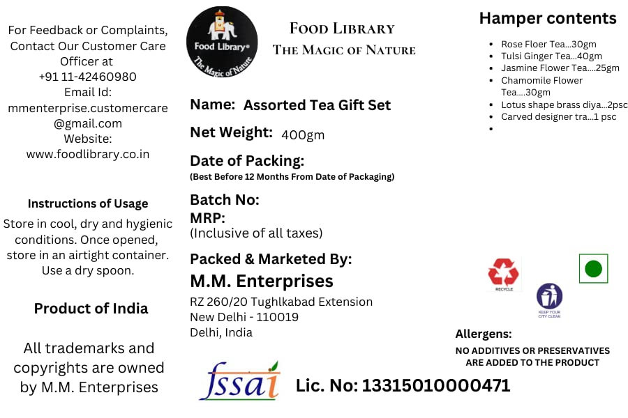 FOOD LIBRARY THE MAGIC OF NATURE Birthday/Anniversary/Christmas/Valentines/Diwali Chocolate Gift Hamper(Chocolate Obsession),500 Grams