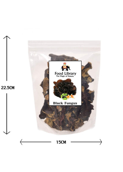 Food Library The Magic of Nature Black Chinese Fungus - Mushrooms, 200g