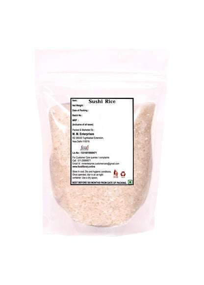FOOD LIBRARY THE MAGIC OF NATURE Japanese Sushi Rice - 400 Gram