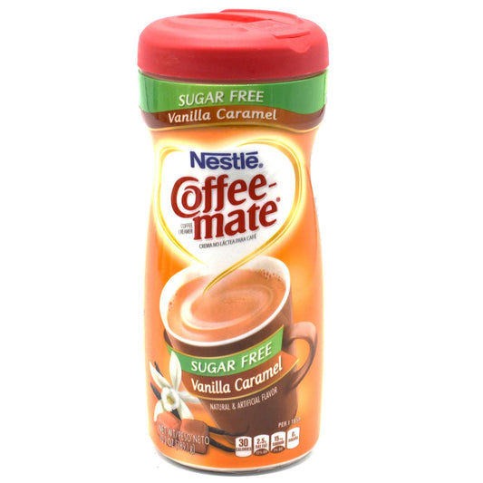 Coffee Mate Powder Coffee Creamer, Sugar Free, Vanilla Caramel, 10.2 oz (289.1 g)