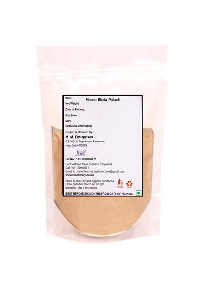 Food Library The Magic of Nature Instant Moong Dal Pakoda/Bhajiya Mixture, 400g