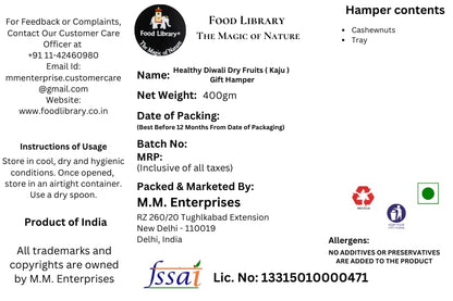 FOOD LIBRARY THE MAGIC OF NATURE Birthday/Anniversary/Christmas/Valentines/Diwali Chocolate Gift Hamper(Chocolate Obsession),500 Grams