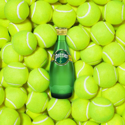 Perrier Carbonated Mineral Water • Water Captured at the Source in France, 11.16 fl oz ℮ 330 ml, 4 Pack