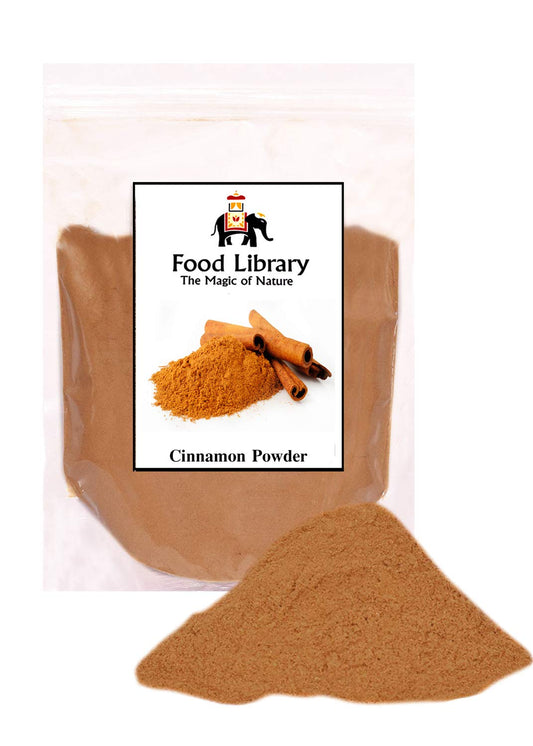 Food Library The Magic Of Nature Authentic Exotic Aromatic Flavourful Indian Spices. (200 gm, Dalchini (Cinnamon) Powder)