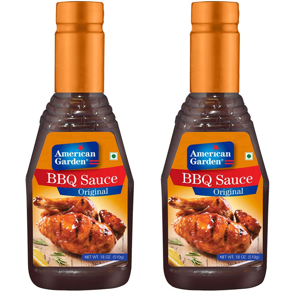 American Garden Original BBQ Sauce, 18 oz ℮ 510 g, 2 Pack