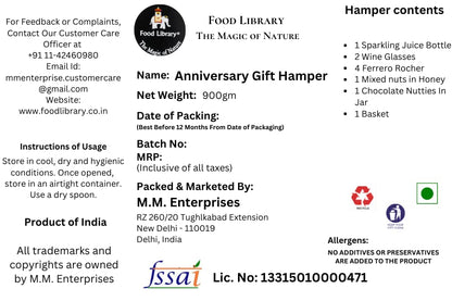 Food Library The Magic of Nature - Luxury Chocolates Gift Hamper