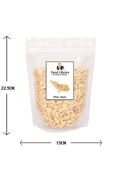 Food Library Afghan Pine Nuts Without Shell - Chilgoja (400 g)