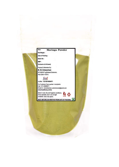 Food Library The Magic of Nature Pure natural Moringa Seed Powder, 200g.