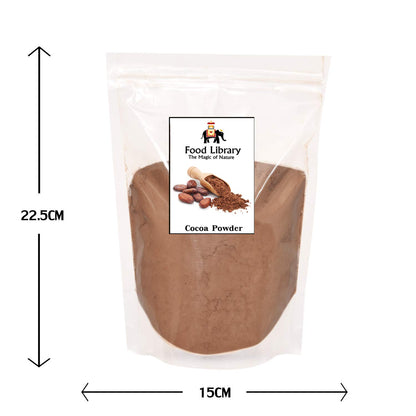 Food Library The Magic Of Nature Authentic Exotic Aromatic Flavourful Indian Spices. (200 gm, Natural Cocoa Powder)