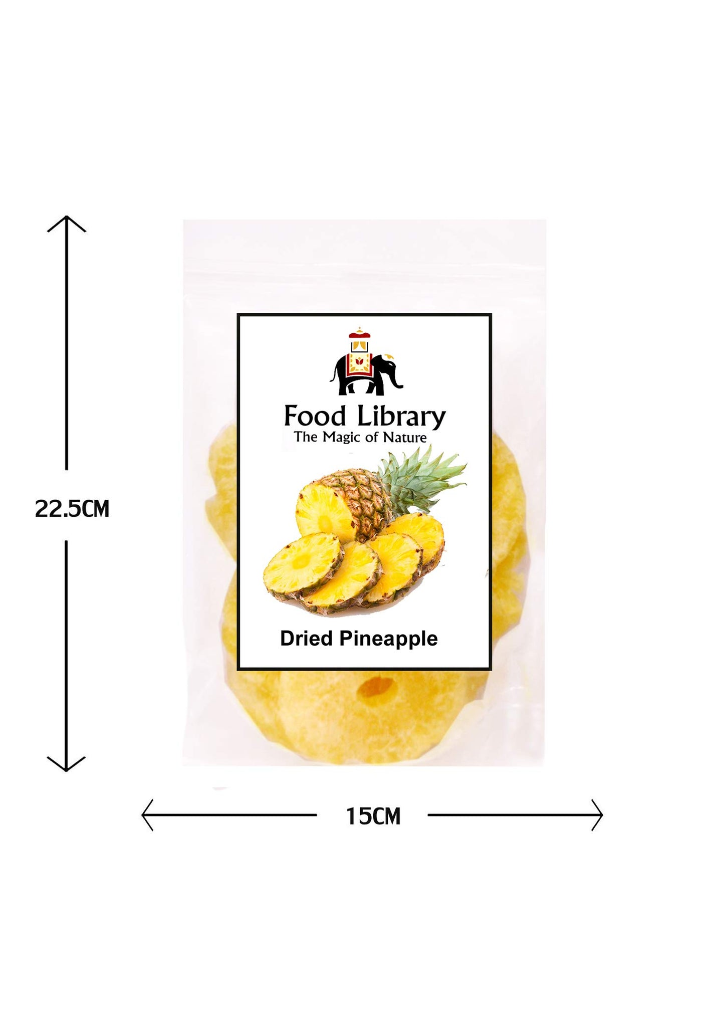 Food Library Dried Pineapple (200g)