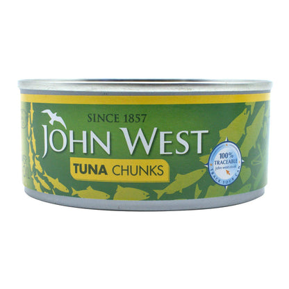 John West Tuna Chunks in Sunflower Oil (160 gm Each Pack of 3)