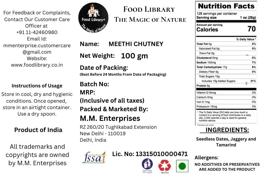 Food Library The Magic Of Nature Indian Authentic Sweets | Ready to Made Sweets | Mouth Watering Indian Delicacies. (Dahi Mix)