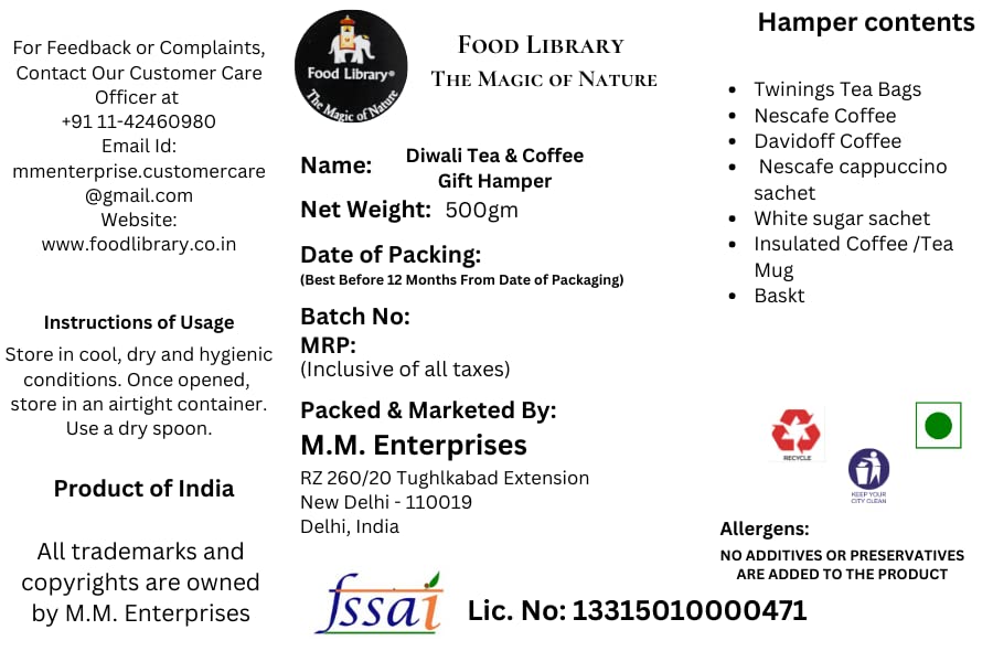 Tea & Coffee