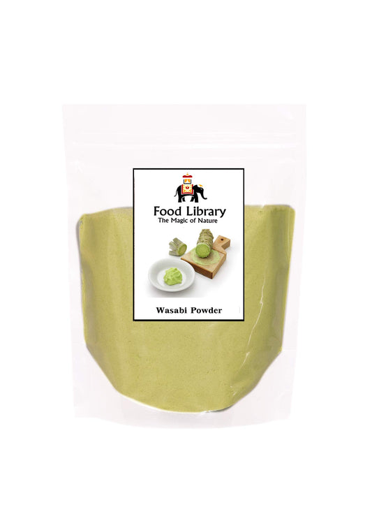 Food Library The Magic Of Nature World Flavours | Epicurean Spices | Global Seasonings | International Spices. (200gm, Japanese Wasabi Powder)