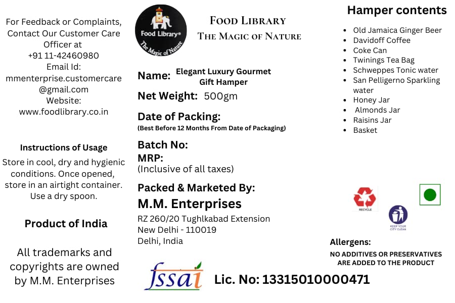 FOOD LIBRARY THE MAGIC OF NATURE Birthday/Anniversary/Christmas/Valentines/Diwali Chocolate Gift Hamper (Chocolates In Leather Basket),600 Gram
