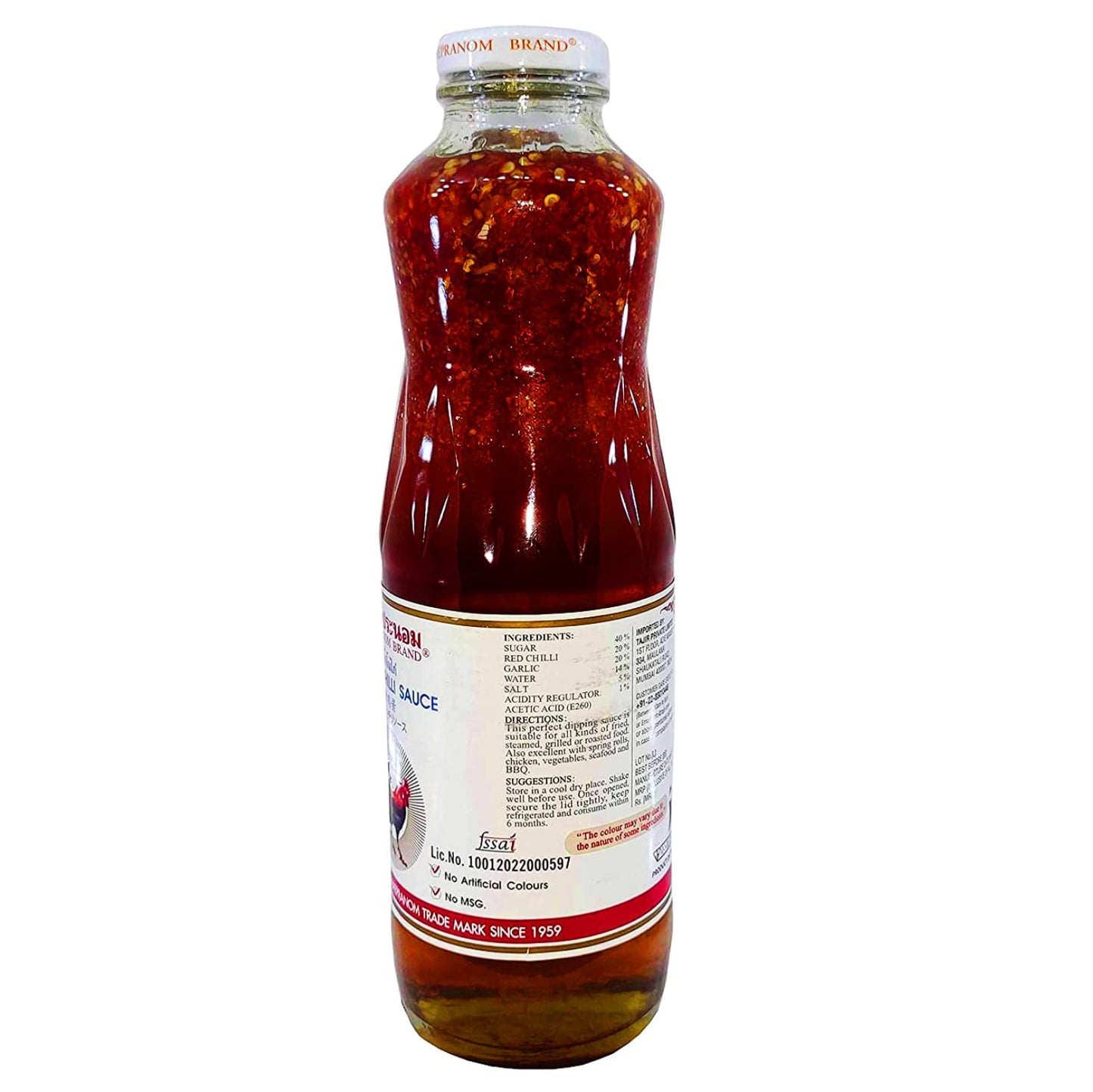 Maepranom Sweet Chilli Sauce, 34.57 oz ℮ 980 g