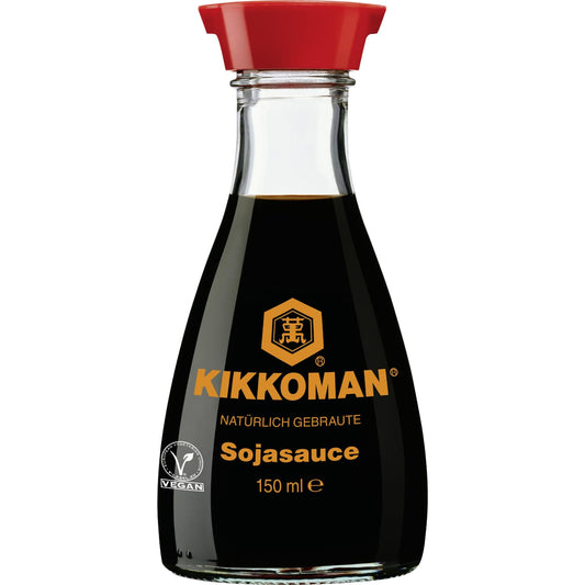Kikkoman Soy Sauce Naturally Brewed 150ml ( Pack of 2 )