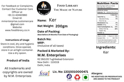 Food Library Combo of Rajasthani Dried Sangri + Ker, 200g Each