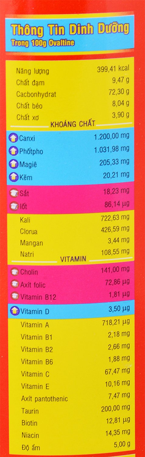 Ovaltine Health Drink Mix - Chocolate, 400g Bottle