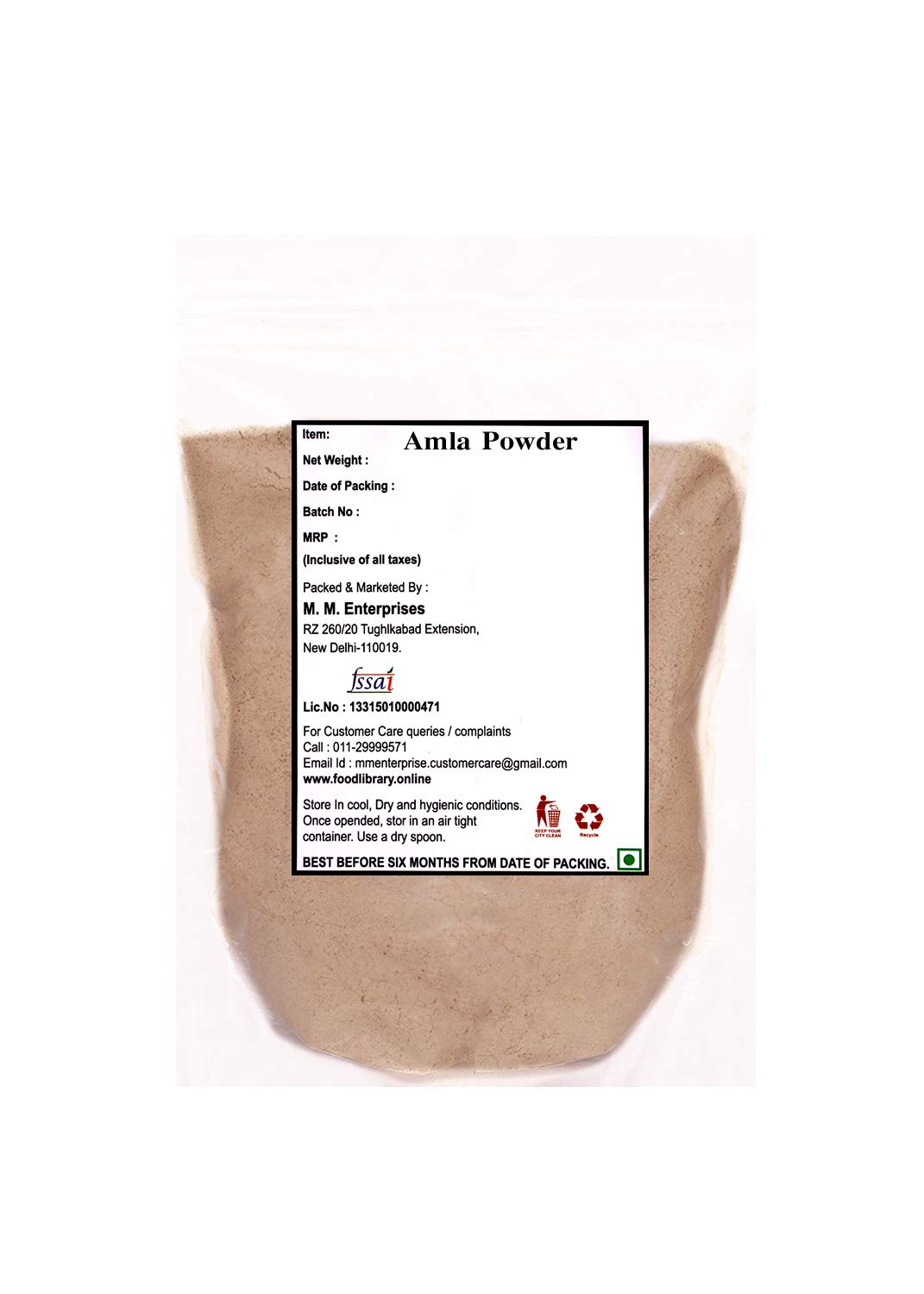 Food Library The Magic Of Nature Authentic Exotic Aromatic Flavourful Indian Spices. (200 gm, Amla (Gooseberry) Powder)