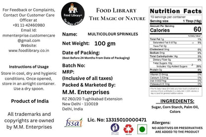 FOOD LIBRARY THE MAGIC OF NATURE Hazelnut Spread With Cocoa,350G(Pack Of 3)+ Free Food Library Sprinkles,100G