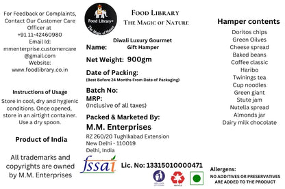 Food Library The Magic of Nature - Luxury Chocolates Gift Hamper