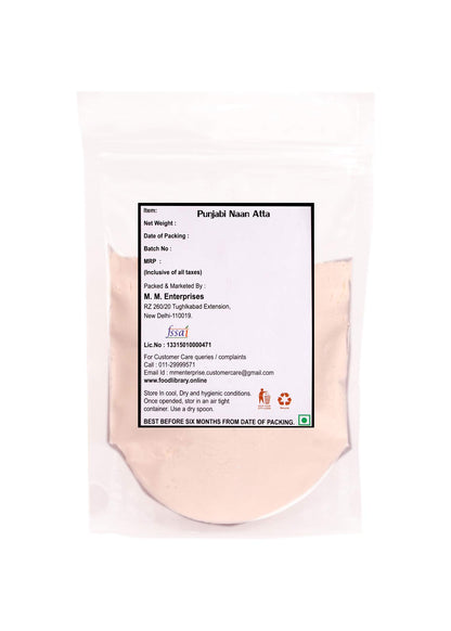 Food Library The Magic of Nature Punjabi Naan Atta (Flour), 400 grams