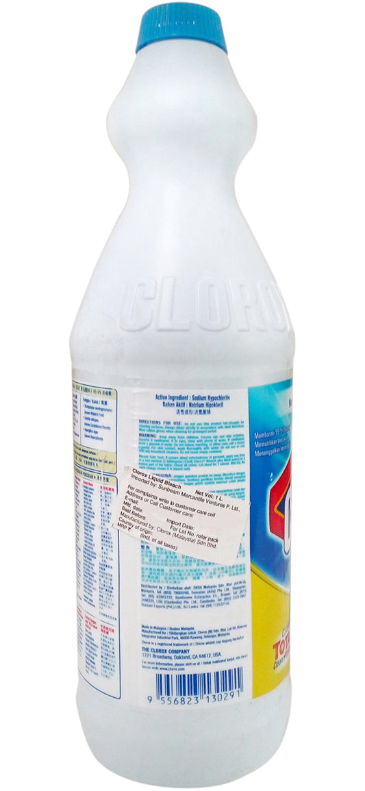 Clorox Liquid Bleach - Lemon, 1L Bottle