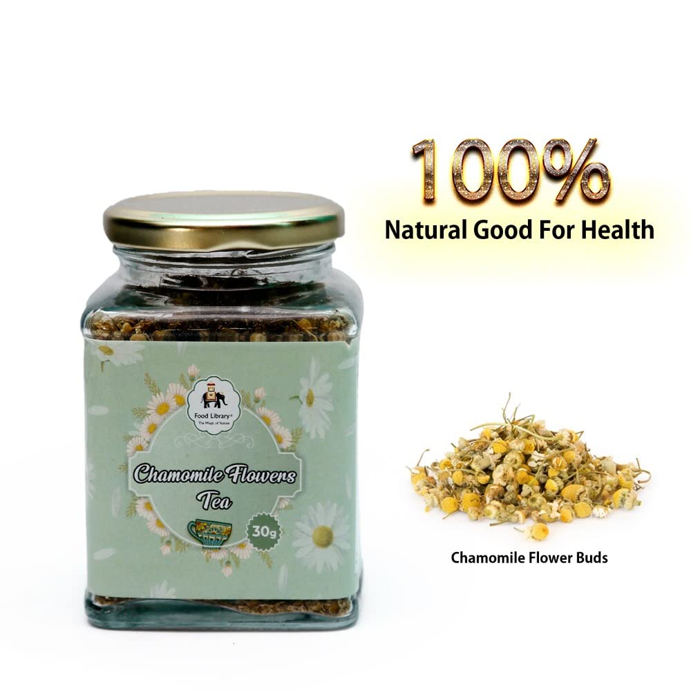 Food library The Magic of Nature Pure Chamomile Flower Tea, 30g