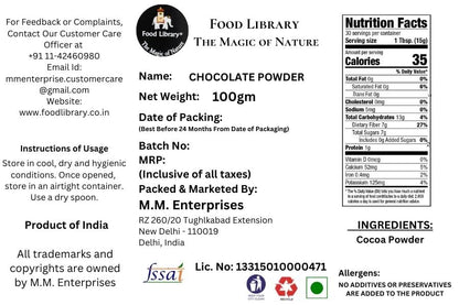 FOOD LIBRARY THE MAGIC OF NATURE Coffee (Gold Smooth Coffee) + Coffee Powder 100Gm, Bottle