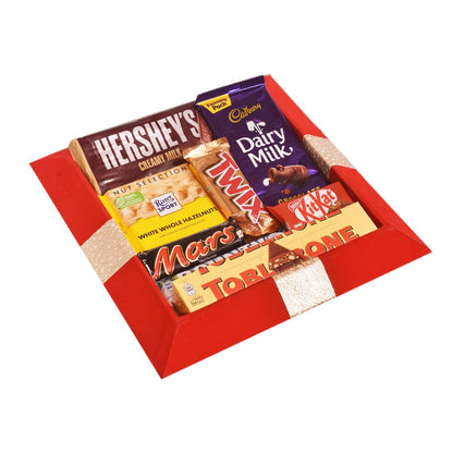 FOOD LIBRARY THE MAGIC OF NATURE Birthday/Anniversary/Christmas/Valentines/Diwali Chocolate Gift Hamper(Chocolate Obsession),500 Grams