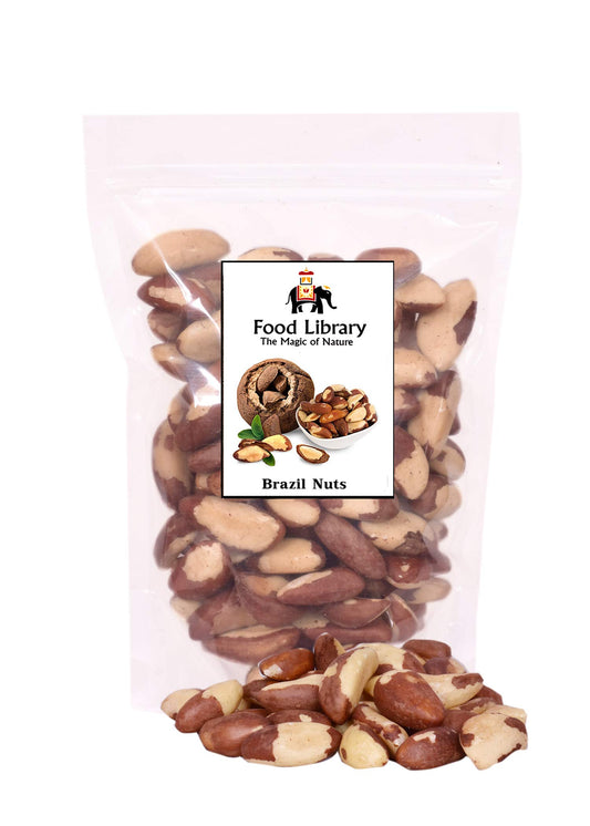 Food Library Raw Brazil Nuts, 200g