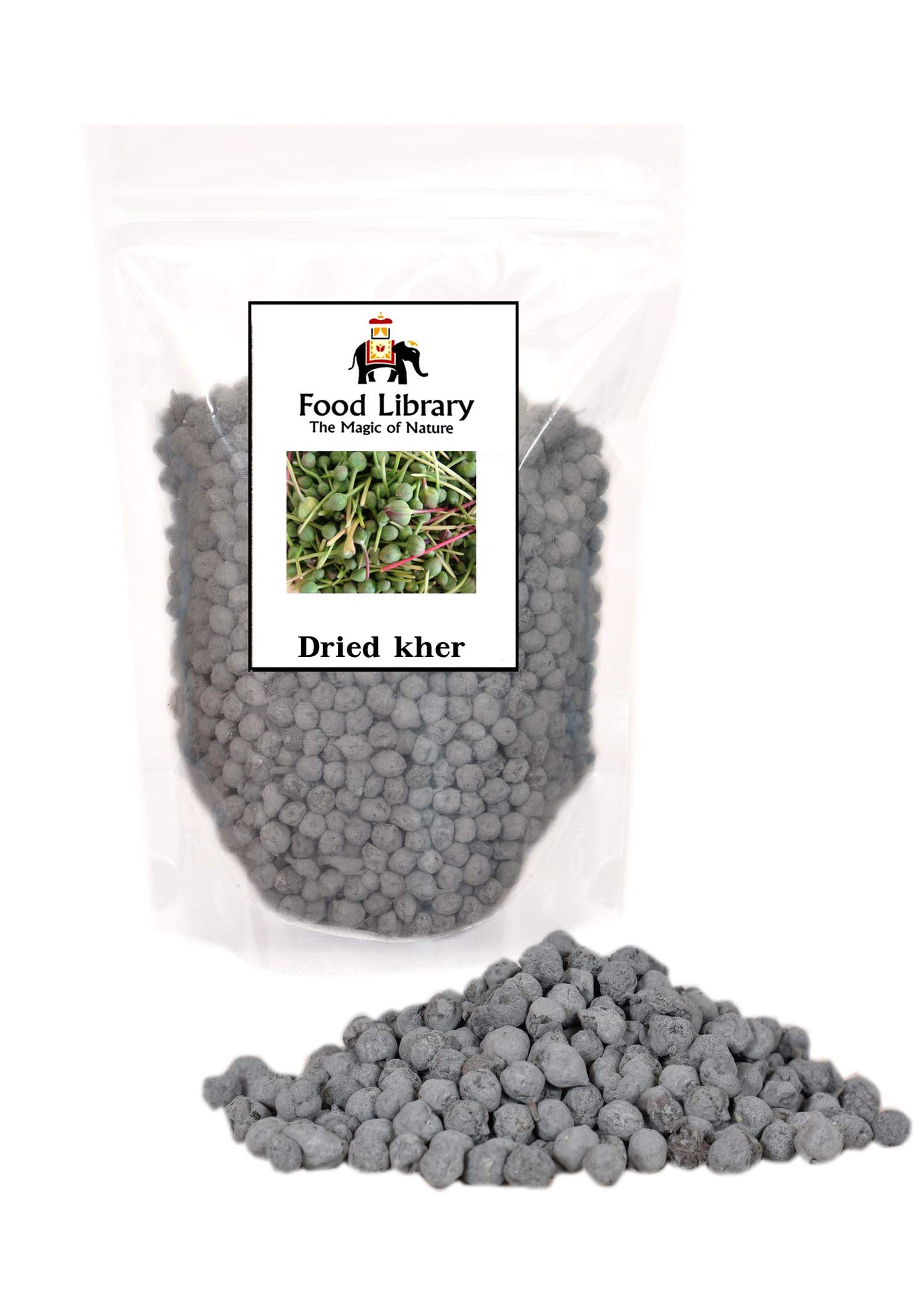 Food Library The Magic of Nature Dried Capparis Decidua/ Capers/ Kair/ Ker/ Keir, 200g