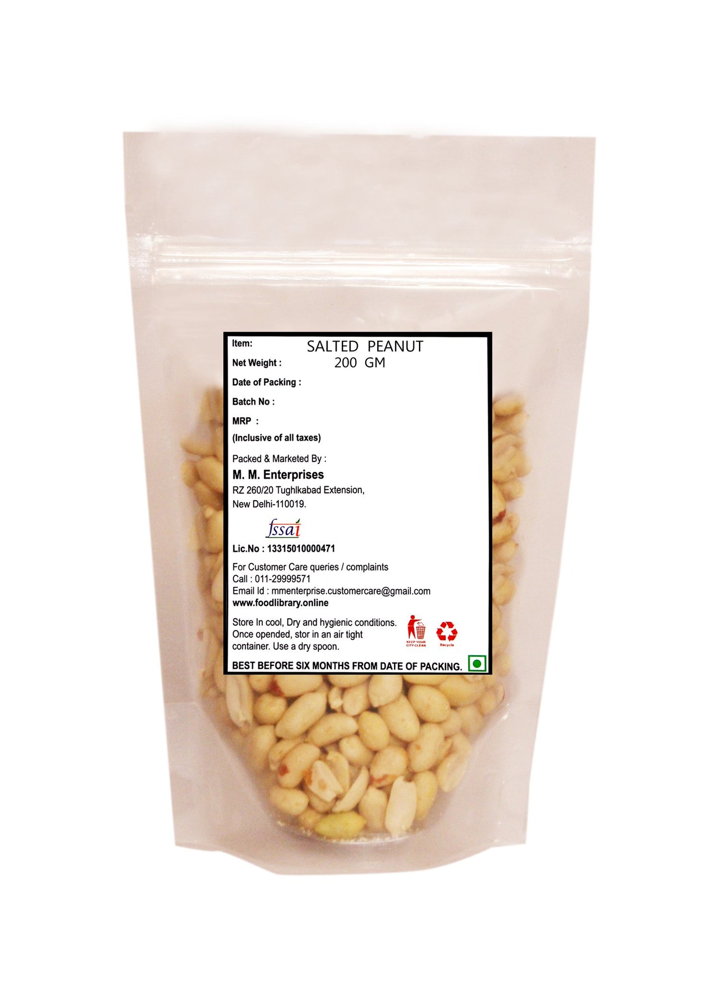 Dry Ginger Ale Can (Imported), 320ml,(Pack of 4) + Food Library Roasted Salted Peanuts, 200g