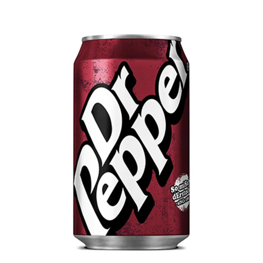 Dr Pepper Sparkling Fruit Flavour Soft Drink(Can)