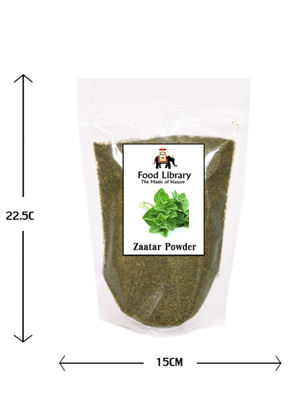Food Library The Magic Of Nature World Flavours | Epicurean Spices | Global Seasonings | International Spices. (200gm, Middle Eastern Zaatar/Zatar Powder)
