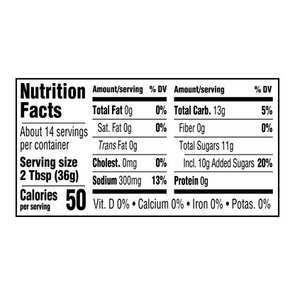 Kraft Slow - Simmered Sweet Honey Barbecue Sauce, 18 oz / 510 g, Blue & White