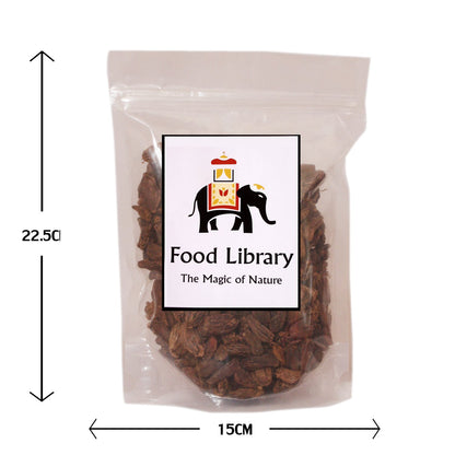 Food Library The Magic of Nature Whole Black Cardamom ( Badi Elaichi ), 100g