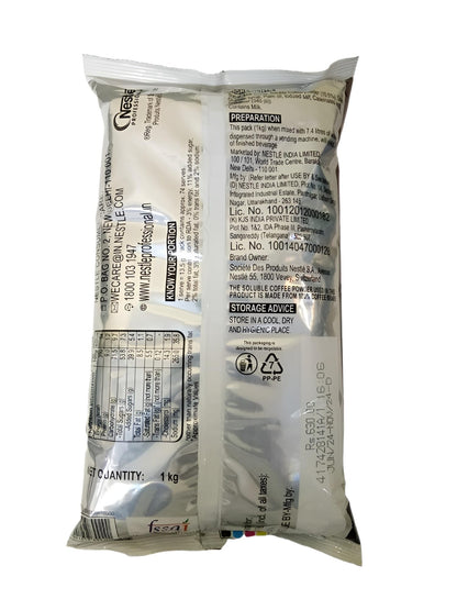 Nescafe Signature Blend Coffee Premix for Vending Machine, 1kg, Powder, Bag