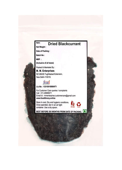 Food Library The Magic of Nature Dried Black Currant (200 grams)