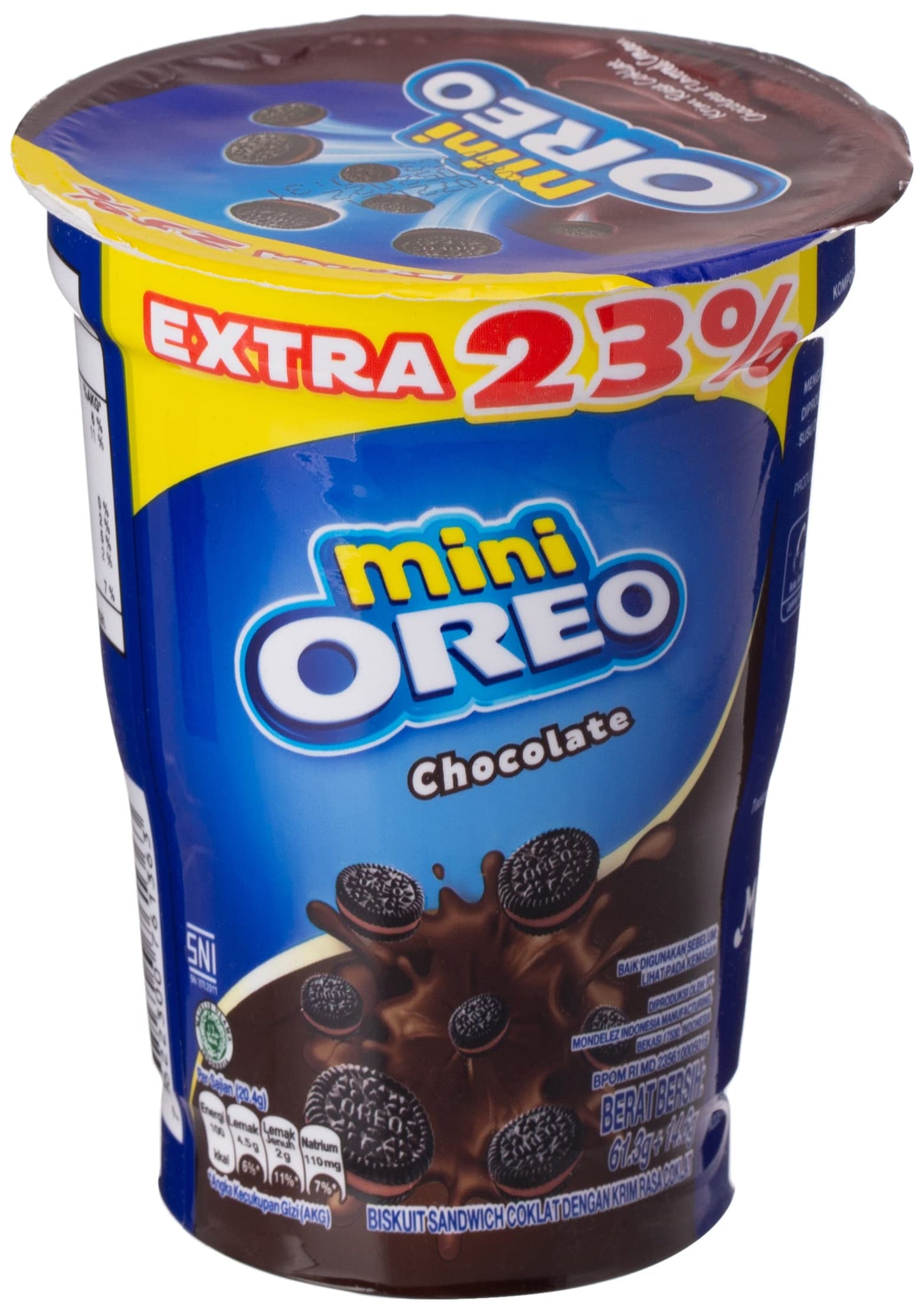 Oreo Mini Chocolate Flavoured Cream Biscuit Cup, 2 x 67 g