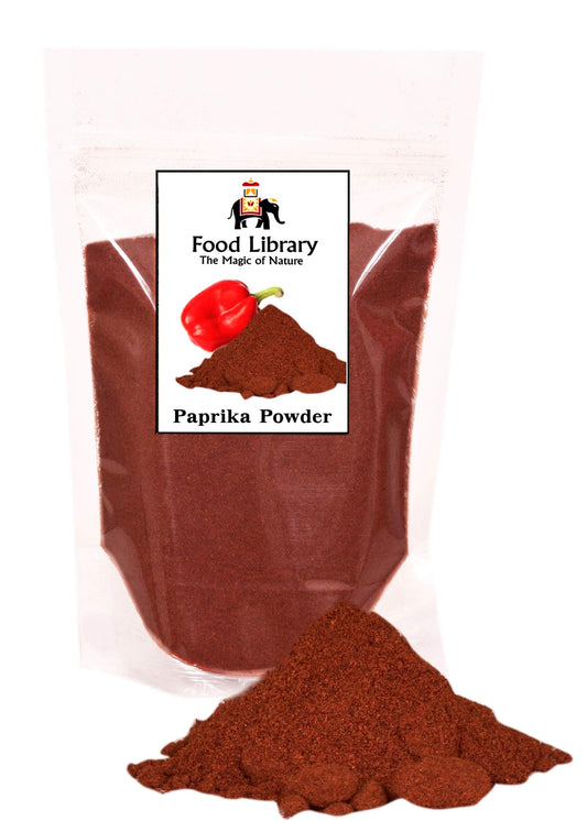 Food Library The Magic Of Nature World Flavours | Epicurean Spices | Global Seasonings | International Spices. (200gm, Hungarian Sweet Paprika Powder)
