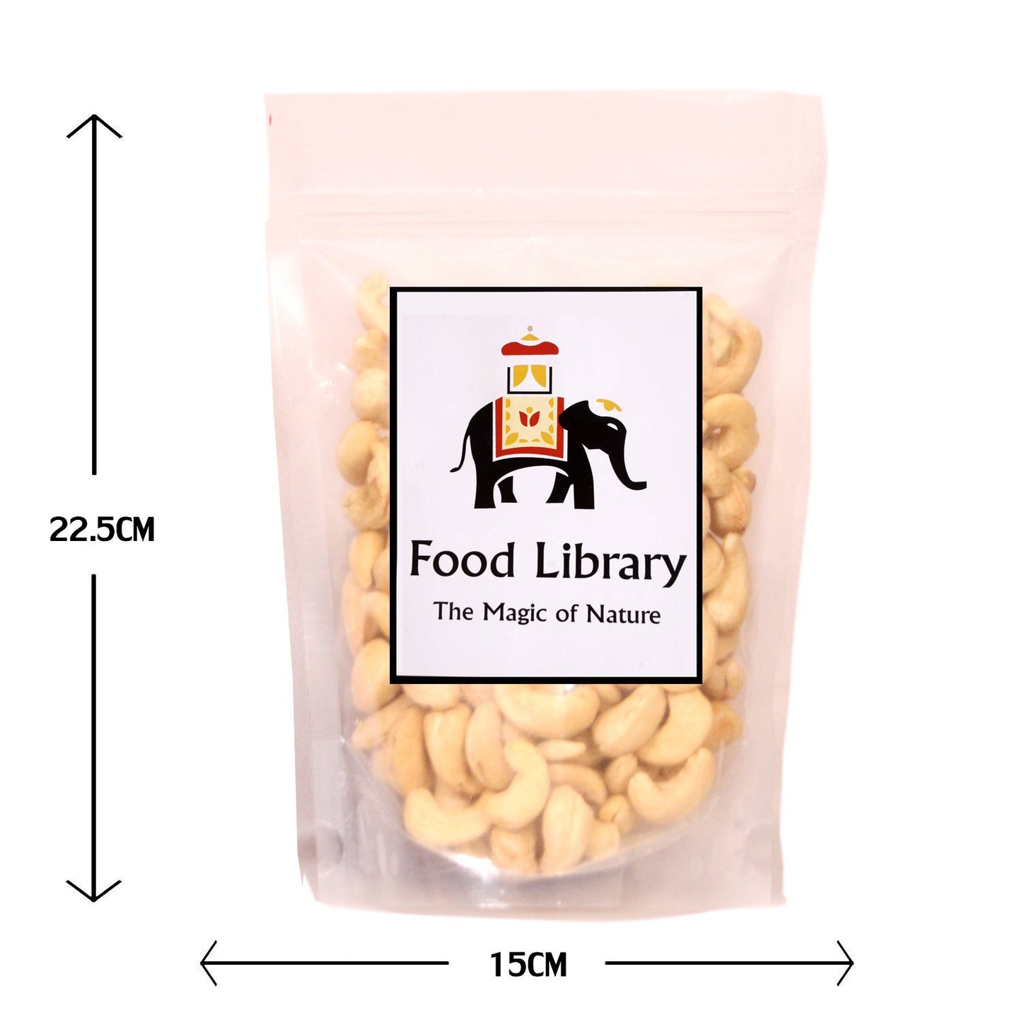 Food Library Cashew Nuts - Kaju (200 g)