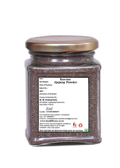 Food Library The Magic Of Nature World Flavours | Epicurean Spices | Global Seasonings | International Spices. (Korean Jajjang (Black Bean) Powder 175 gm.