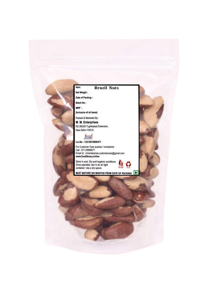Food Library Raw Brazil Nuts, 200g