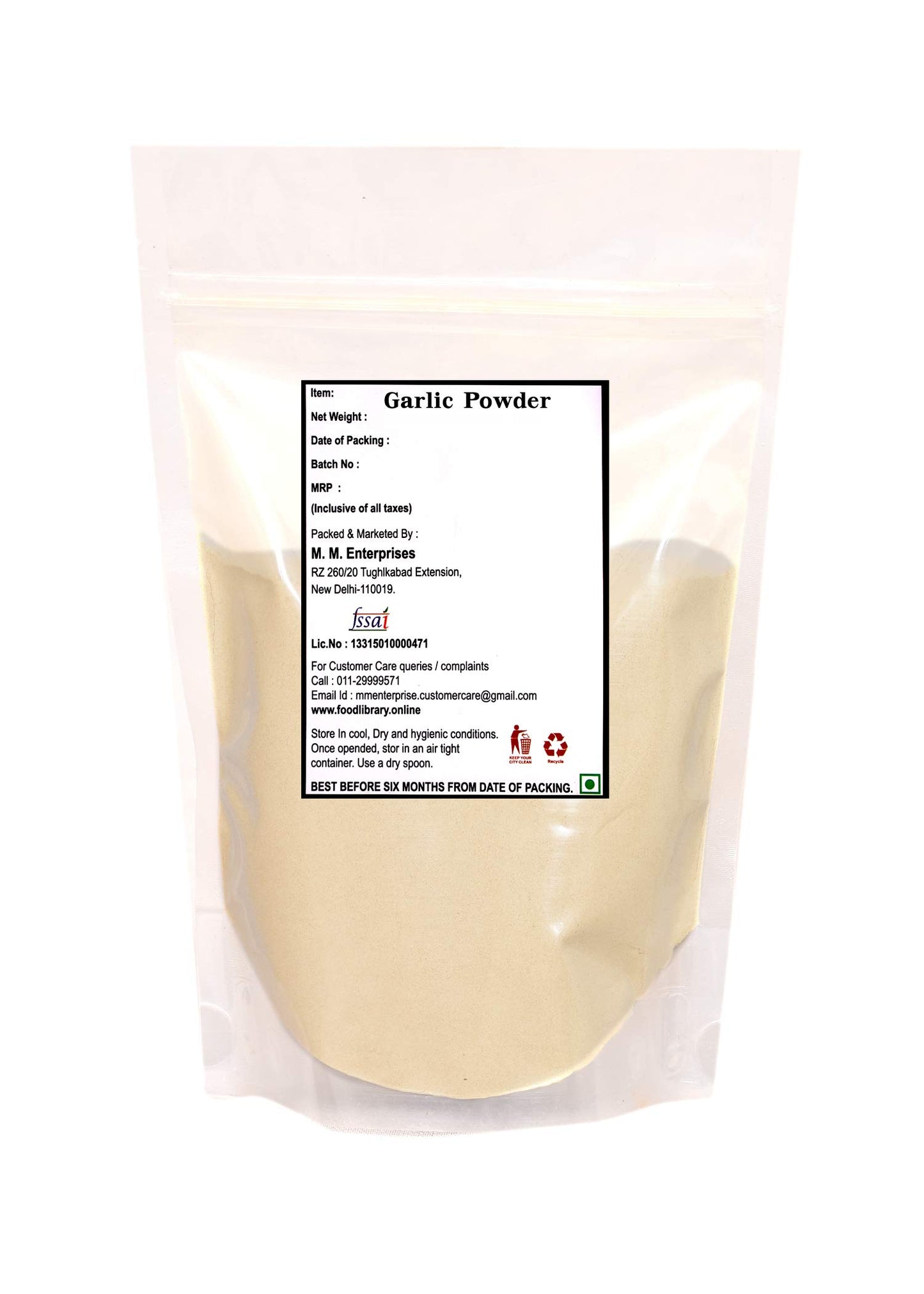 Food Library Dry Garlic Powder (400g)