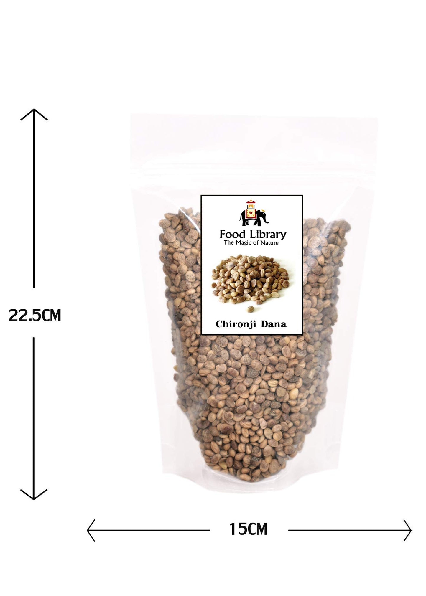 Food Library Chironji Dana - Almondette Kernels (200 g)