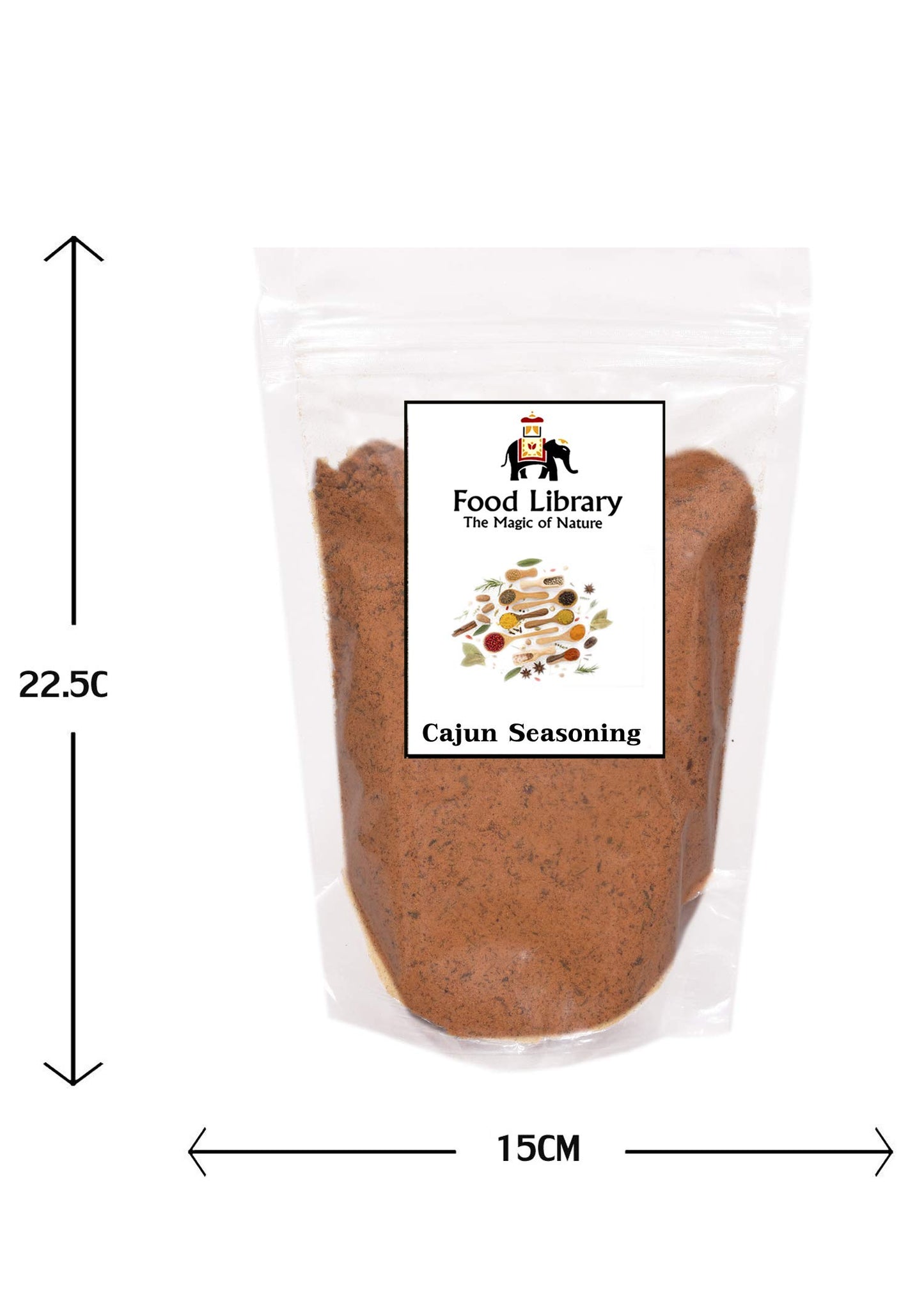 FOOD LIBRARY THE MAGIC OF NATURE Cajun Seasoning(200G)