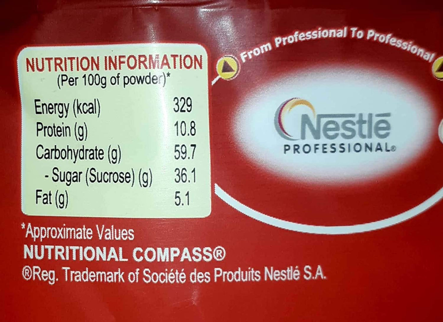 Nescafe Signature Blend Coffee Premix for Vending Machine, 1kg, Powder, Bag