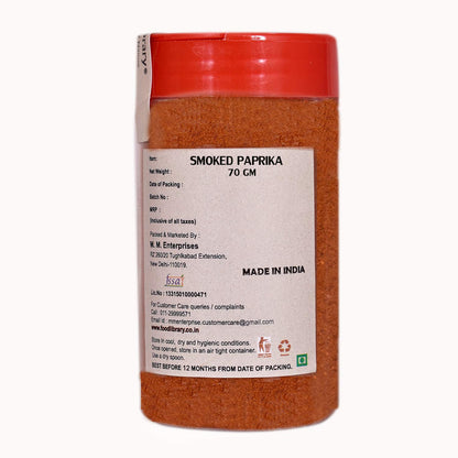 Food Library The Magic of Nature Spanish Smoked Paprika, 70g